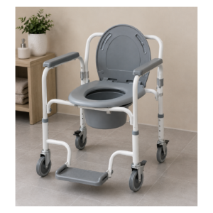 Sedia comoda con ruote